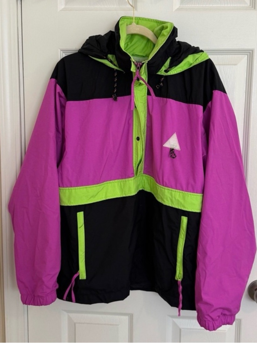 Vintage Gerry Colorblock Nylon Windbreaker Jacket M